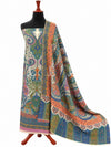Mughal Style Neckline Printed - Suit