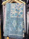 Flowery Motive Silk Kaani - Shawl