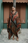 Village Kari RawSilk Kaani Shawl | Shawls by Aima