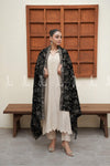 Vintage Floral Velvet - Shawl
