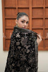 Vintage Floral Velvet - Shawl