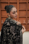 Vintage Floral Velvet - Shawl