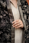 Vintage Floral Velvet - Shawl