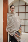 Zarmina Heritage Sozni - Shawl