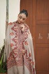 Naqshkaar Sozni Border - Shawl