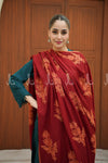 Afsana Hand Embroidered - Shawl