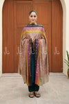Naqshara Sozni Stripe - Shawl
