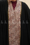 Leopard sparkley Cape Chiffon - Shawl