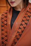 Seamless Flower Beauty Chiffon - Shawl