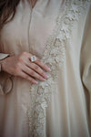 Chanar Cutwork Lace Chiffon - Shawl