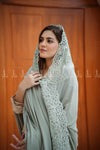 Noor-e-Sage Lace Chiffon - Shawl