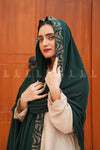 Combo Waves Front Stone Chiffon - Chaddar