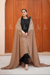 Autumn Bloom Lace Chiffon - Shawl