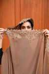 Autumn Bloom Lace Chiffon - Shawl