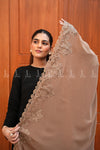 Autumn Bloom Lace Chiffon - Shawl