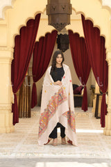 Printed Paisley Palla Lawn - Chaddar