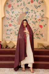 Multi Embroidered Bail Lawn - Chaddar