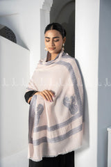 Paisleys Double Border Kaani - Stole