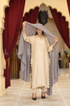 أسلوب Applique Beauty - بني غامق