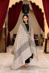 Printed Border Lawn - Chaddar