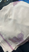 Sunny Shaded Butterfly Chiffon - Chaddar