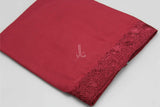 The Stylish Embroidered Beauty - Red
