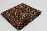Printed Swiss Lawn Namaz Chaddar - Black Elegant