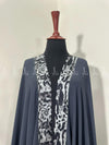 Leopard Dots Embellished Chiffon - Chaddar