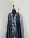 Leopard Dots Embellished Chiffon - Chaddar