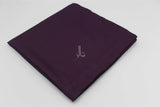Purply Plain Swiss Beauty - Chaddar