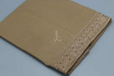 The Sophisticated Embroidered Beauty - Camel