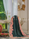 Needle Work Border Kalamkar - Shawl
