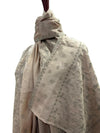 يتوهم Chikankari الحدود تشادر