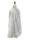 Snowy white Jaal Lawn - Chaddar