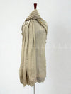 Chantelly Applique Work Neutrals - Shawl