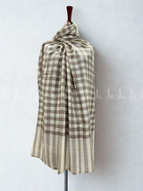 Check Pattern Solids - Shawl