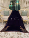 Moore Motif Stone Velvet Shawl