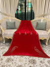 Moore Motif Stone Velvet Shawl
