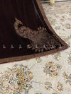 Moore Motif Stone Velvet Shawl