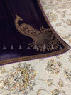 Moore Motif Stone Velvet Shawl