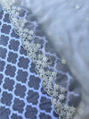 Elegant Embroidered Jaal Chiffon - Dupatta