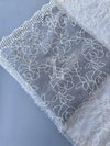 Elegant Embroidered Jaal Chiffon - Dupatta