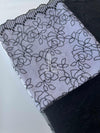 Elegant Embroidered Jaal Chiffon - Dupatta
