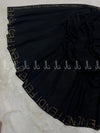 Stamped Style Logo Border Chiffon - Chaddar