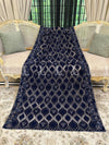 Mahira Lattice Velvet - Shawl