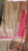 Gulaabkari Style Weaved Kaani - Suit
