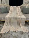 Diagnol Style Jaal Chiffon - Chaddar