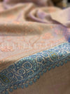 Peachy Treats Jaal - Shawl