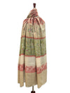 Peacock Style Shadow Tarkashi - Chaddar