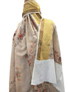 Jacquard Border Handmade Lawn - Chaddar